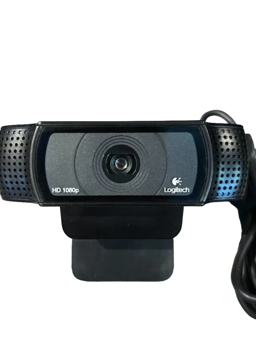 Logitech C920 HD 1080p Webcam Autofocus Dual Mic USB Clip Mount PC Mac